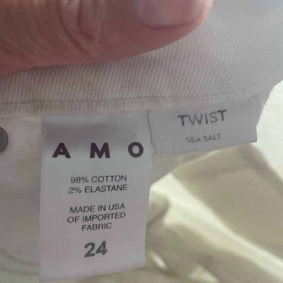 AMO Denim twist crop size 24 - Picture 5 of 8